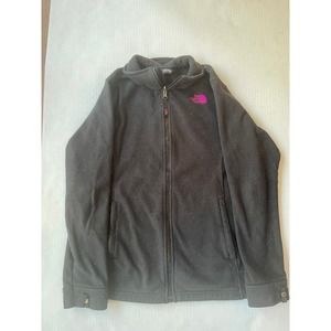 The North Face‎ Fleece Jacket Black Girls Size X-Large